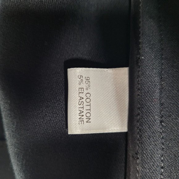 St John Sport Black Pea Coat Jacket Size Large - Picture 5 of 5